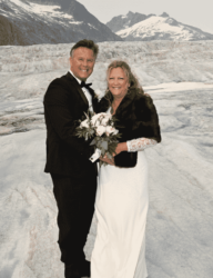 06-30-19 Jacqueline & George married on the Mendenhall Glacier