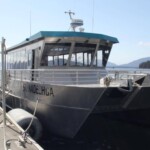 Allen Marine Tours 48' Boat bow photo.
