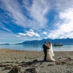 First Dance on secluded beach