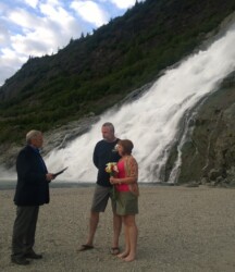 Wendy & Robert at Nugget Falls 1
